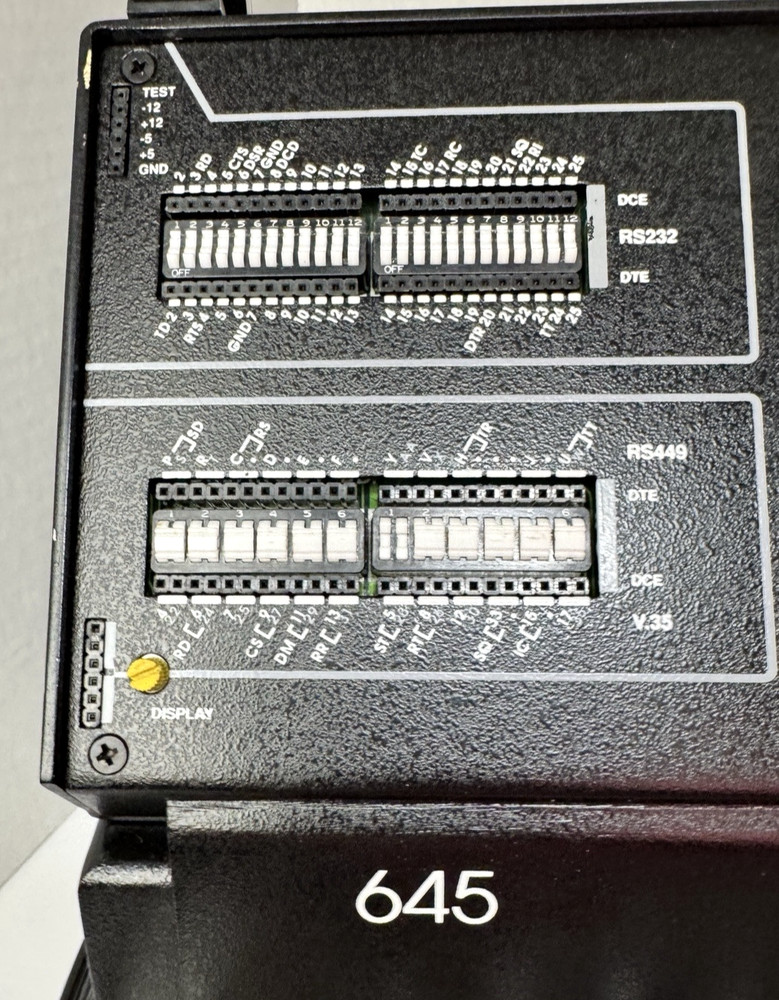 Hard Engineering BYTEBUG-645 Data Line Analyzer Monitor -w/Cable & Carrying Case