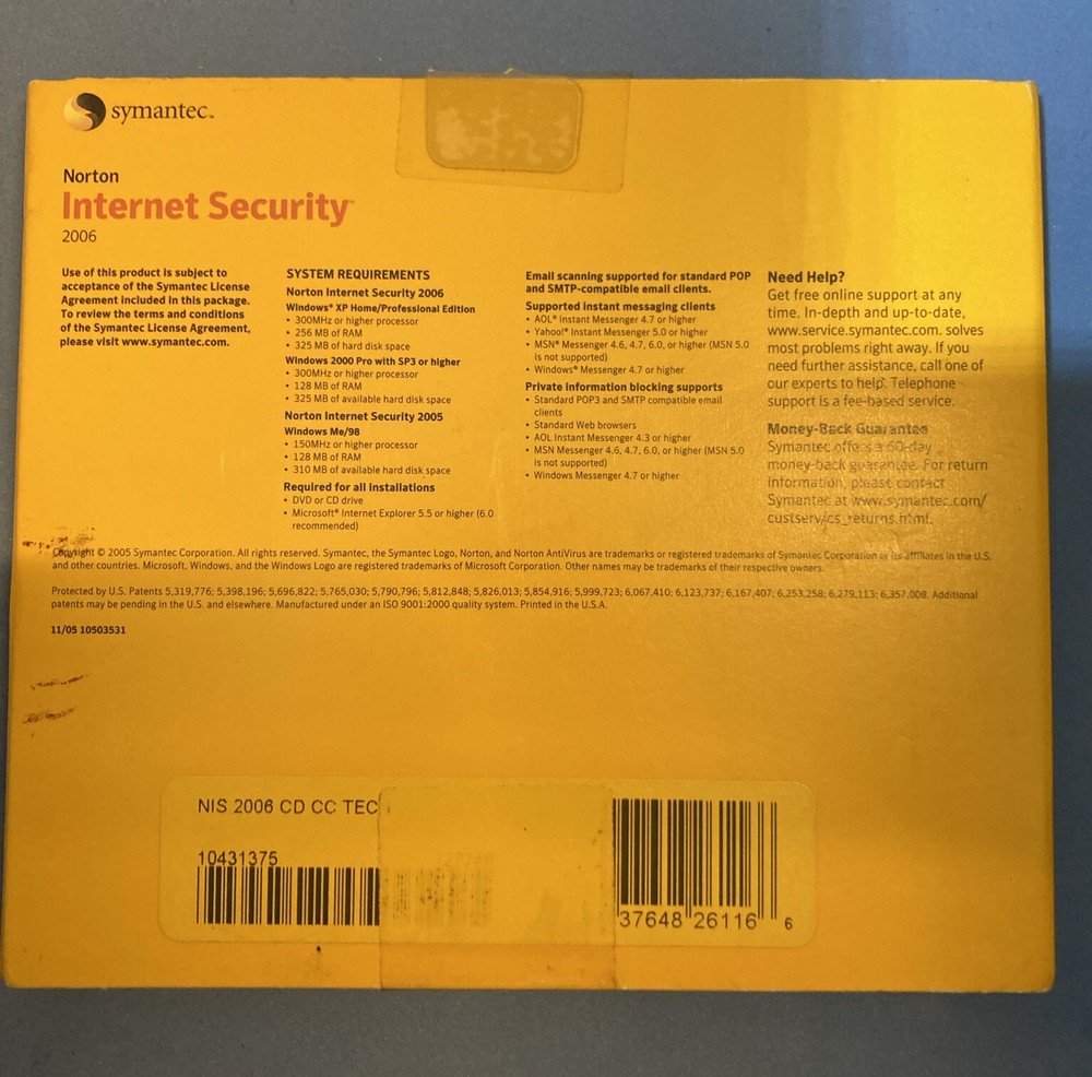 Symantec Norton System Works 2006 (sealed)