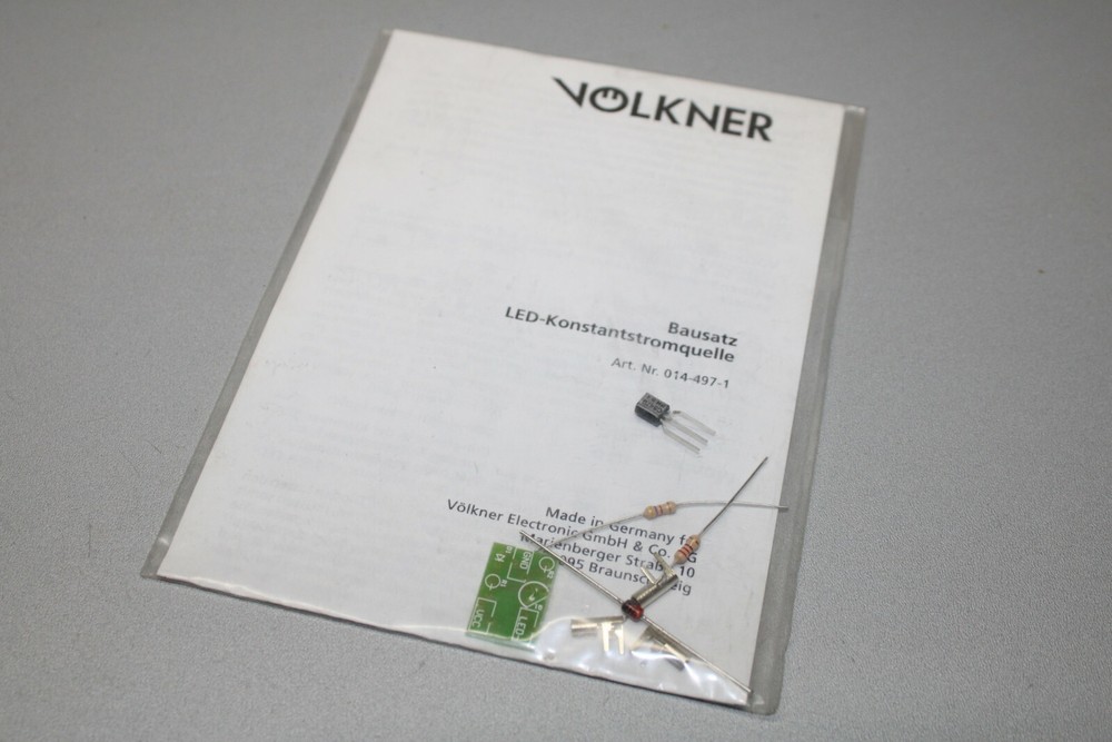 Völkner 014-497-1 LED Constant Current Source Kit H0 Scale Original Packaging