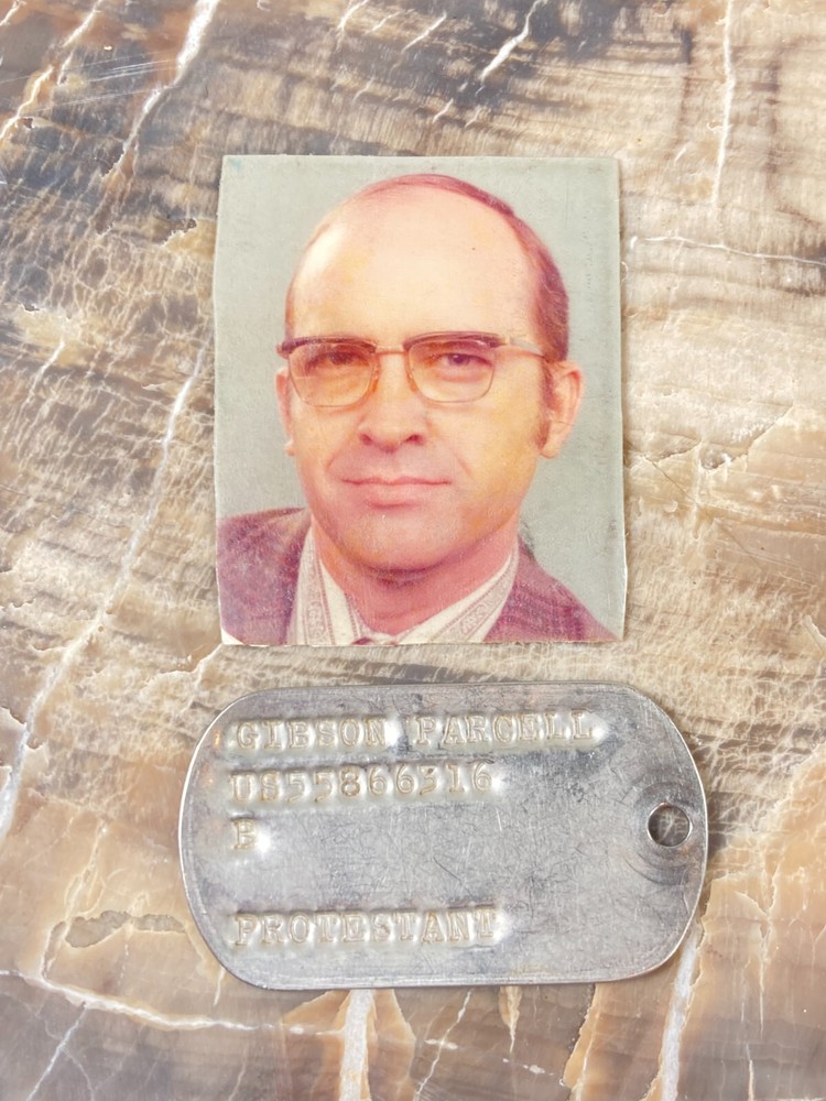 WW2 Occ US Army Military 11th Airborne Division Dog ID Identification Tag