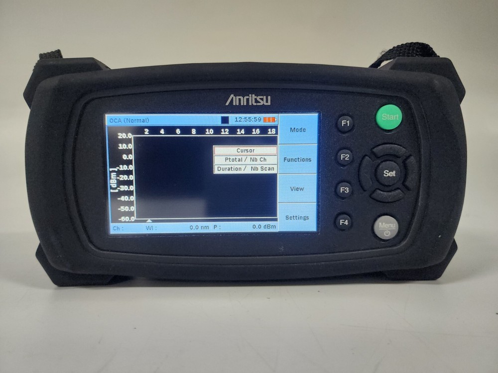 Anritsu MT9090A Network Master, MU909020A Optical Channel Analyzer Module, CWDM