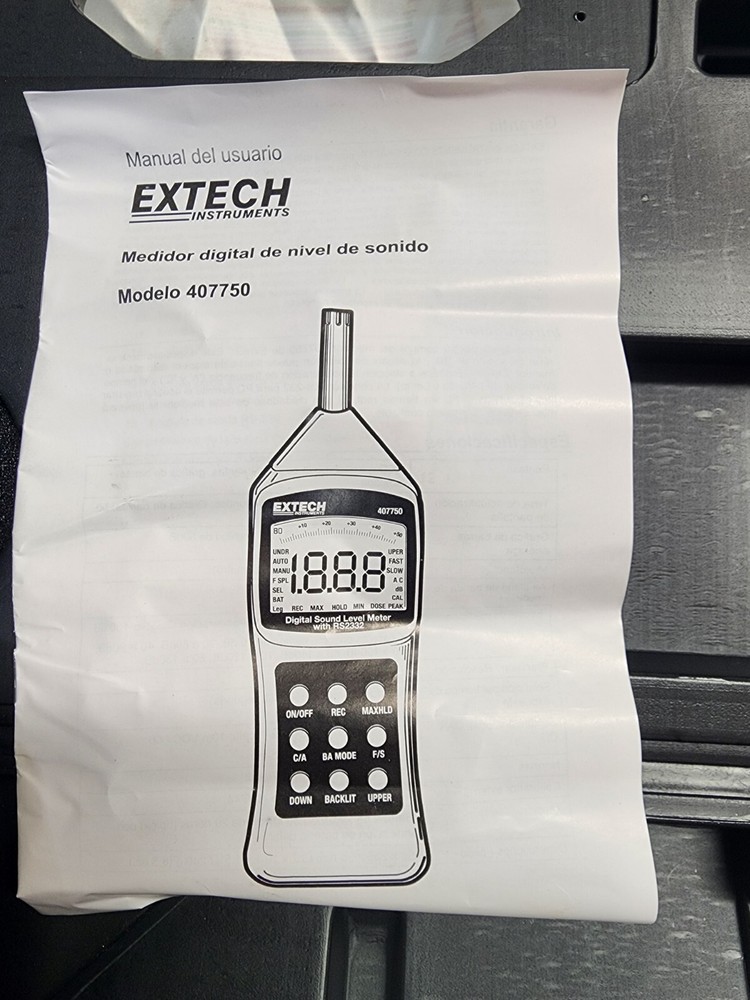 Extech 407750 Sound Level Meter