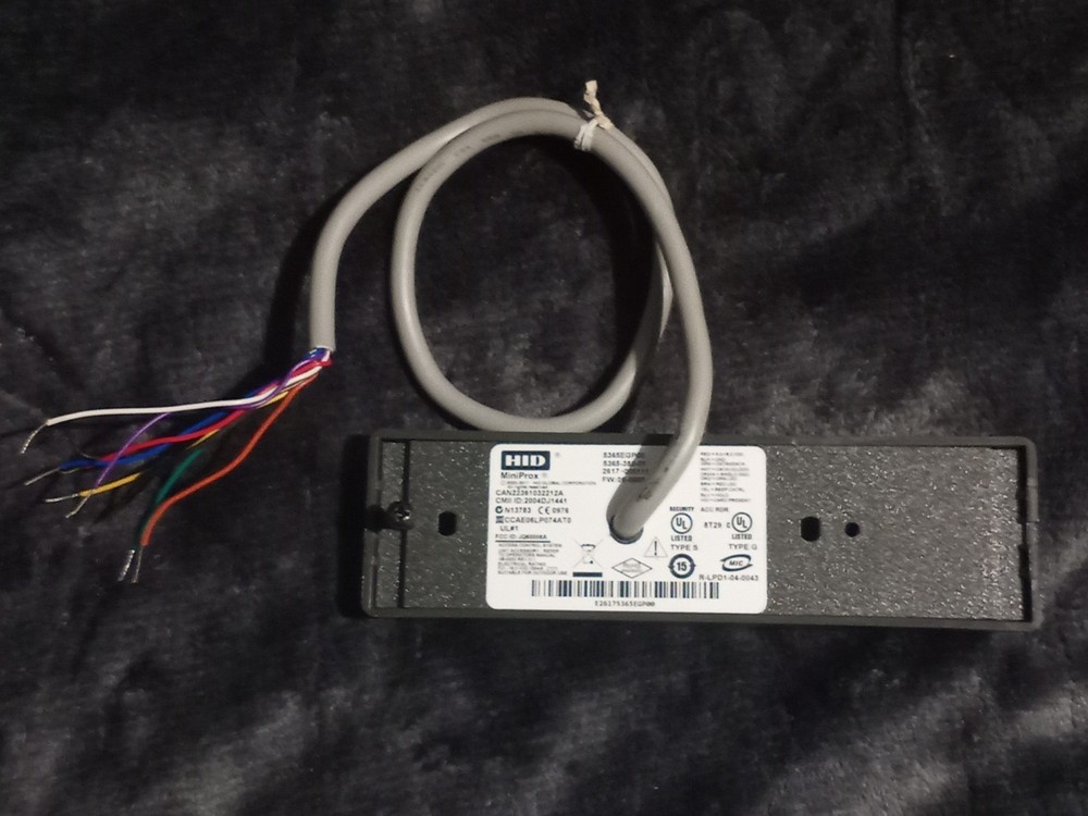 HID MiniProx 5365EGP00 RFID Reader Access Control Proximity Card