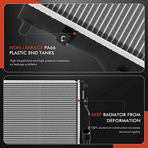 Engine Coolant Radiator Assembly Compatible with Mazda CX-3 CX3 2016 2017