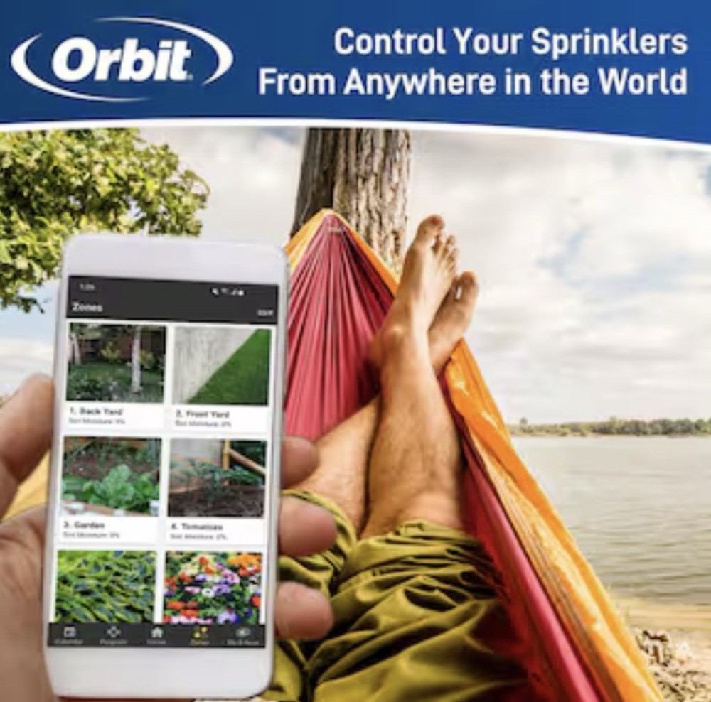 Orbit B-Hyve Smart WiFi Sprinkler Timer 6 Station Irrigation Controller NEW