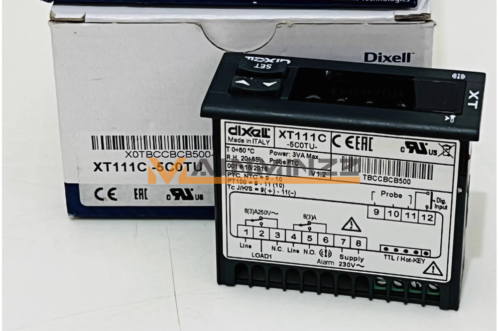1PC New DIXELL XT111C-5C0TU temperature controller XT111C5C0TU