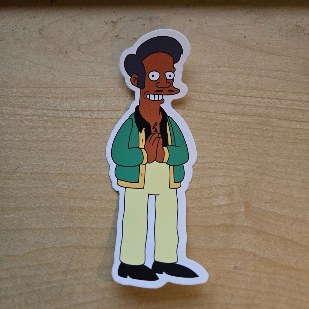 APU STICKER THE SIMPSONS