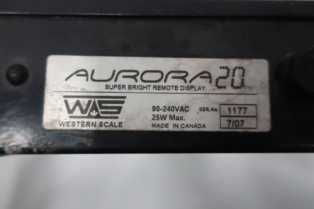 Vickers AURORA 20 Remote Display 90-240v-ac