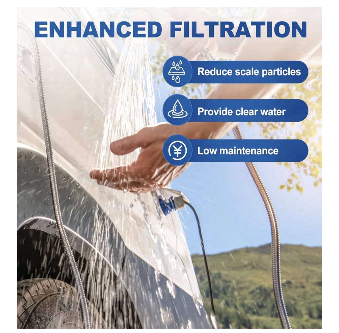 Truma AquaGo Water Heater Filter Replacement RV Decalcification Winter Kit