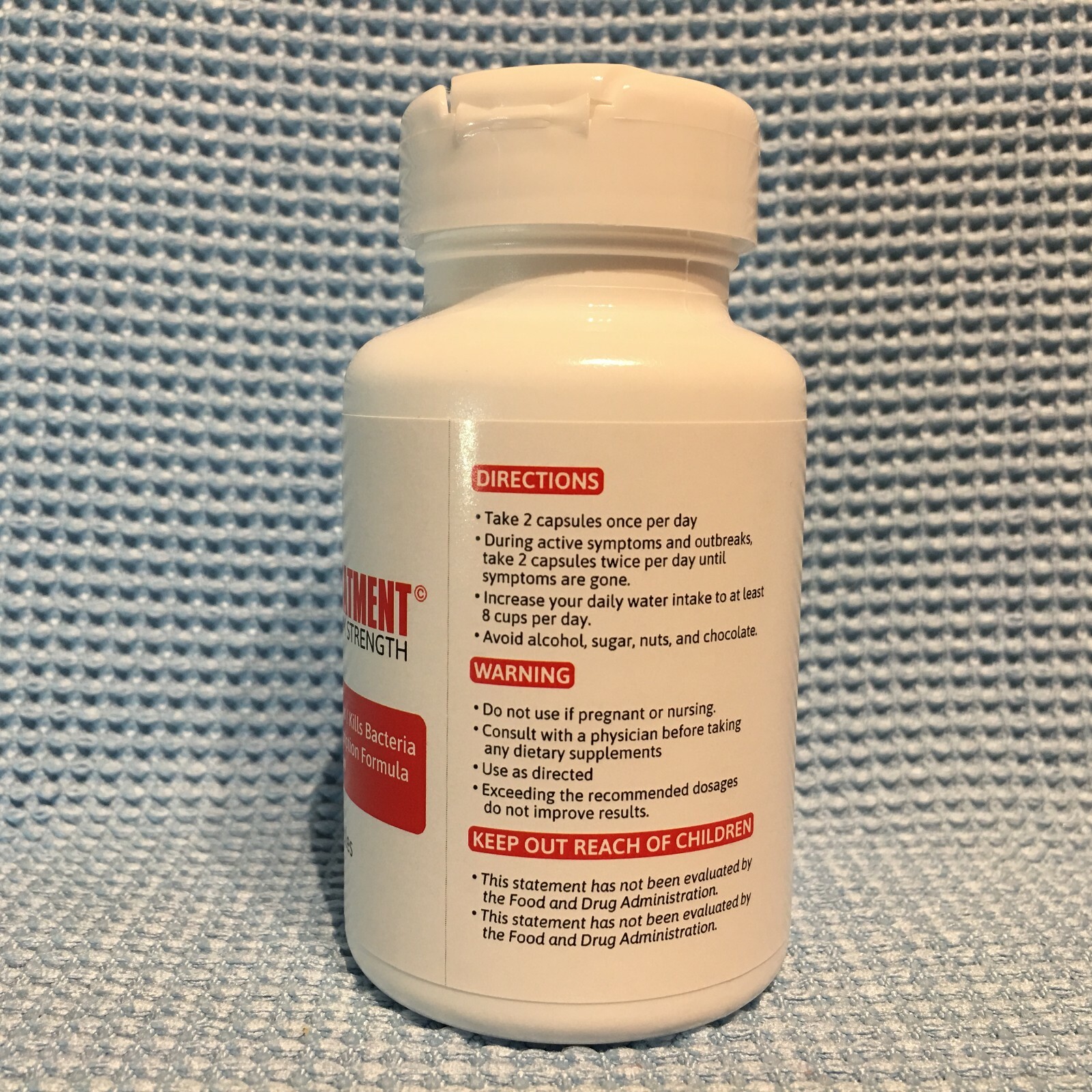 OUTBREAK SUPPLEMENT - MAXIMUM STRENGTH - 100% NATURAL - 60 CAPSULES - Dr Sebi