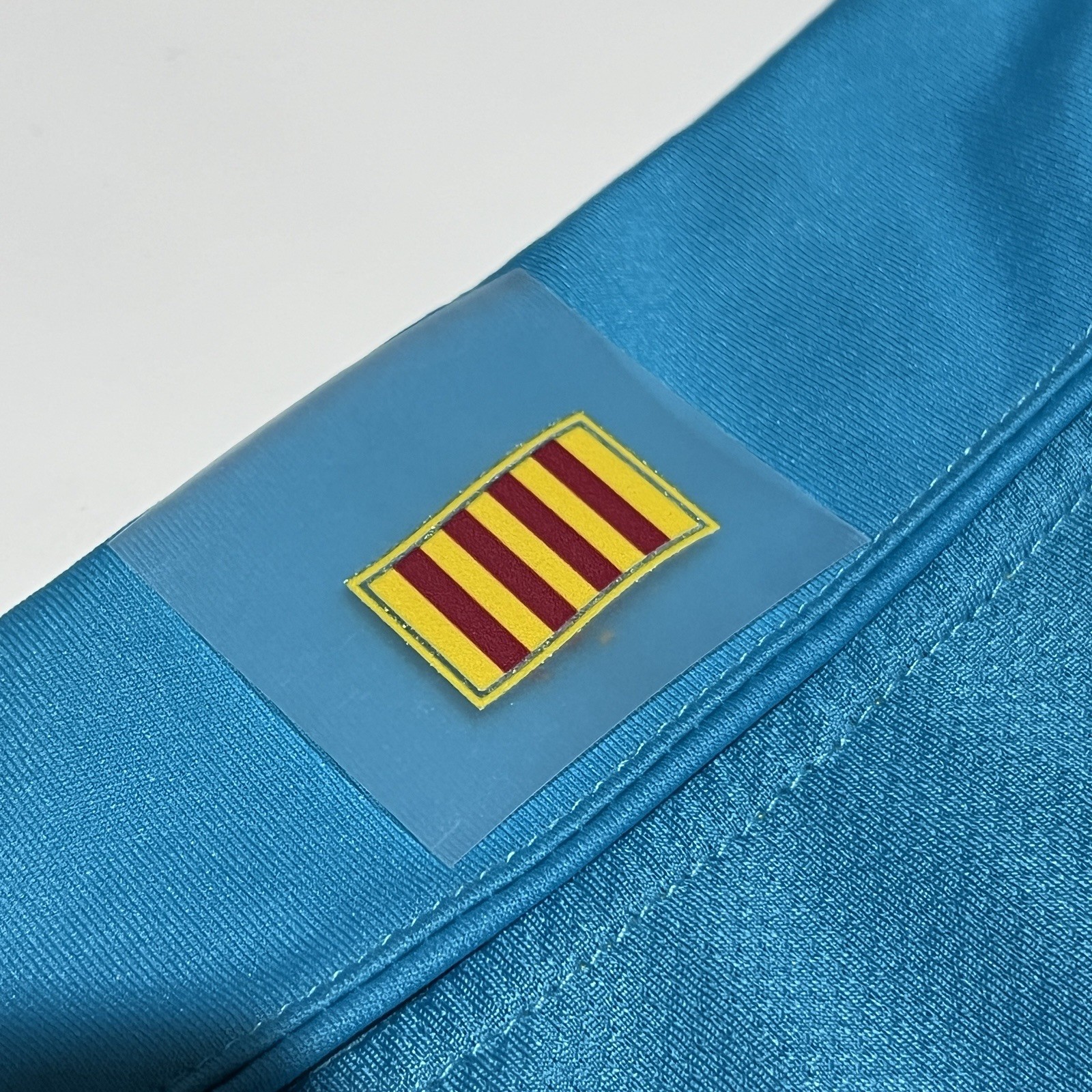 2007-08 Barcelona Catalunya Flag Detail Print Patch Badge Decal Print