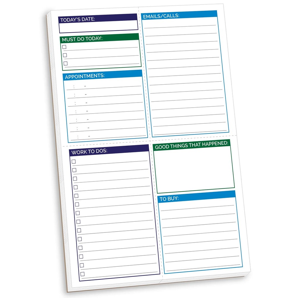 Planning Pad, 6" x 9", Double Sided Pocket Pad