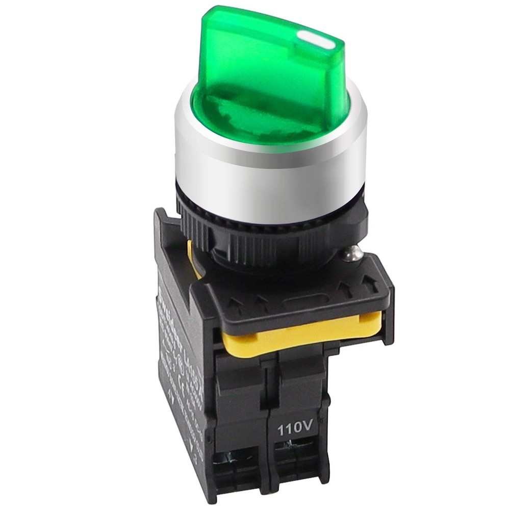 Durable Green Latching Rotary Switch for Efficient Control Circuits