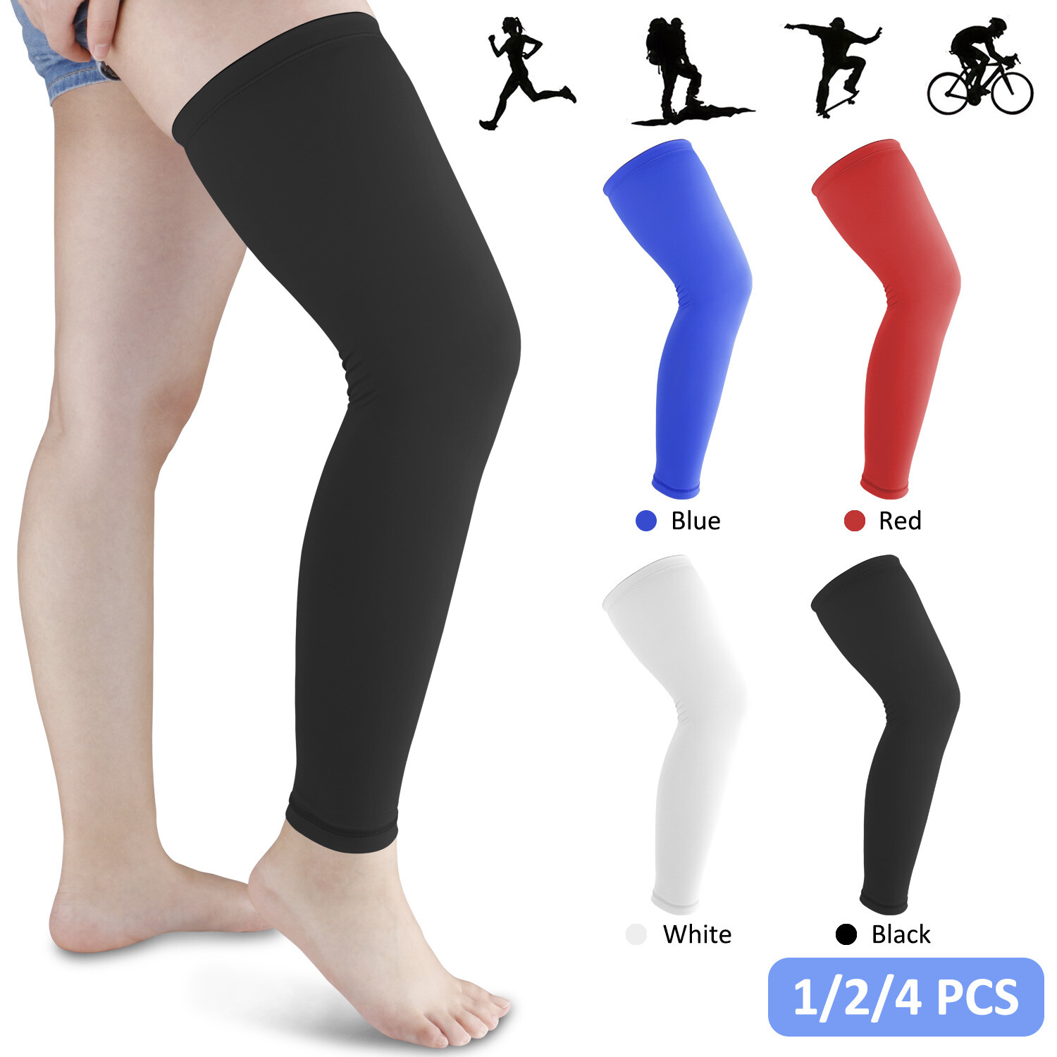 Thigh High Compression Stockings - Leg Support & Pain Relief for Men & Women USA