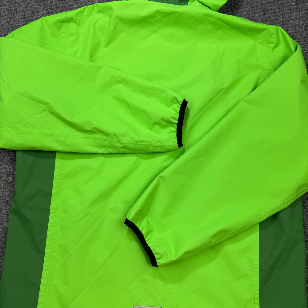 Killtec Parka Boys 14 Green Outer Shell Waterproof Windproof Full Zip Jacket
