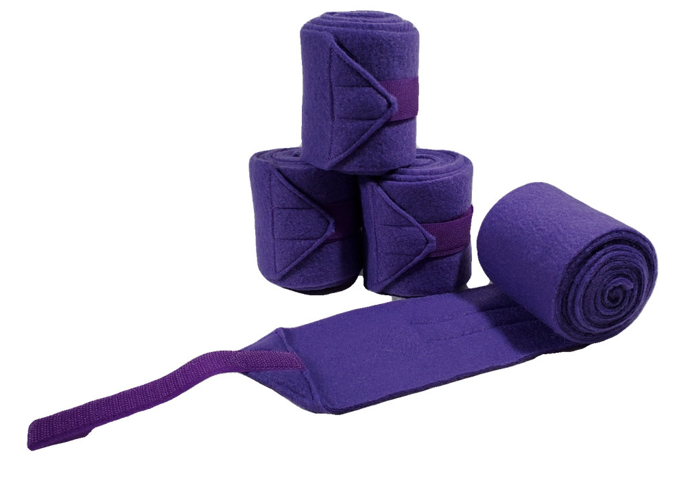 Fleece Polo Leg Wraps – Solid Colors – Miniature Horse