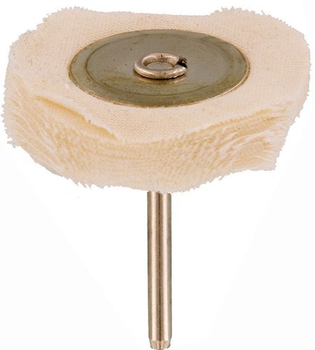 12pc 1" Muslin Polishing Buffing Wheel Buffer Grinder for Dremel Rotary Tool