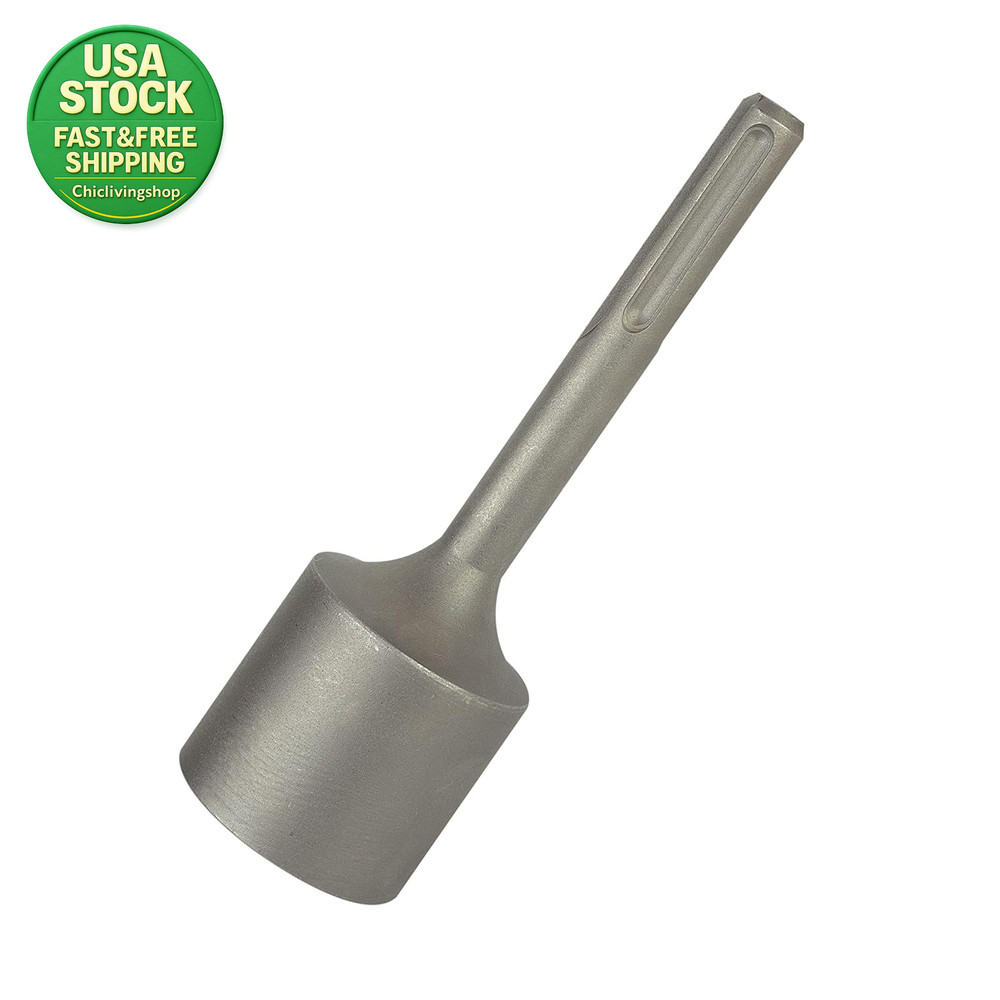 SDS Max Shank Post Driver Attachment 2 Inch Diameter for Rotary Hammer Drill