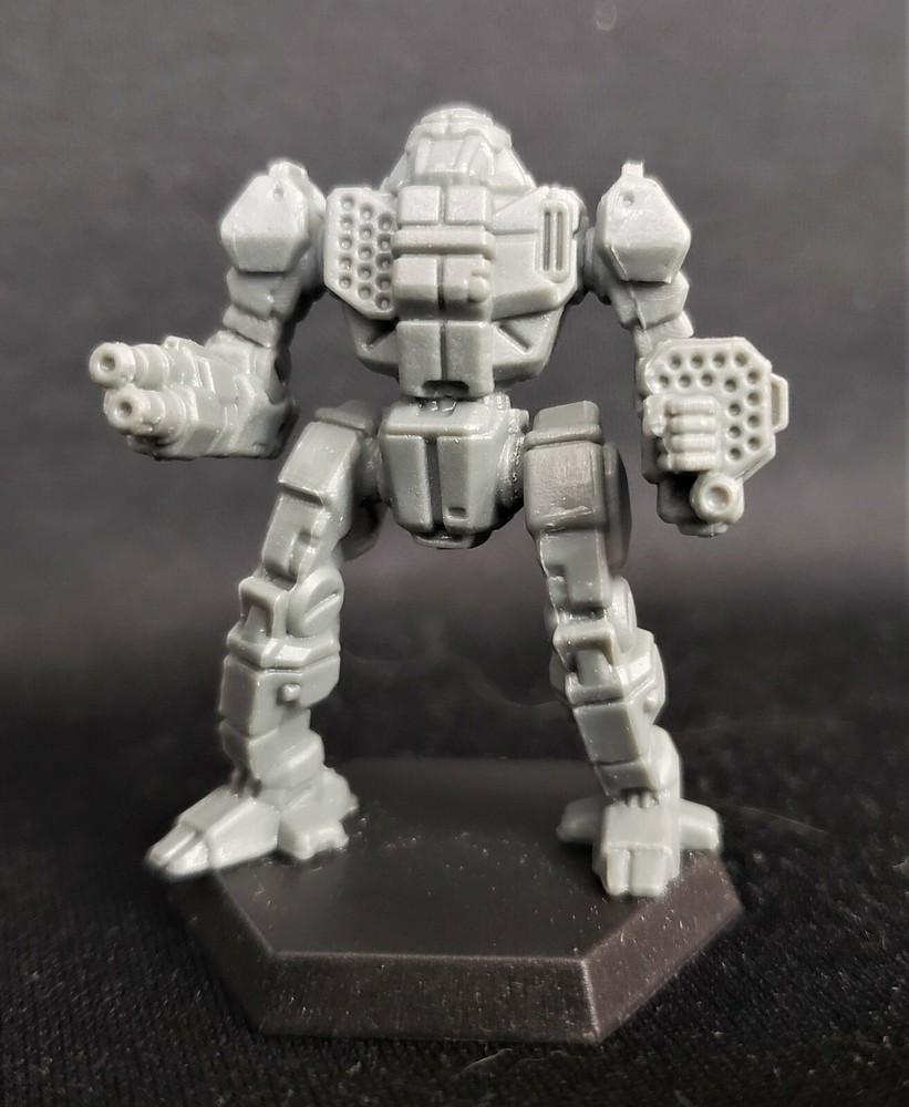 Battletech Trebuchet Mech + Pilot Cards IS Kickstarter Fire Lance Catalyst