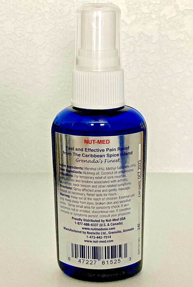 Nut-Med Pain Relief Spray