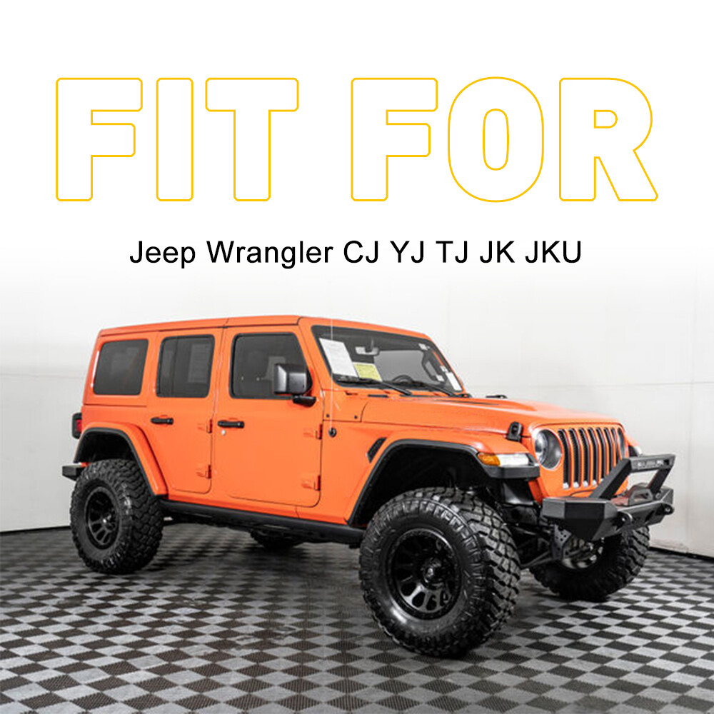 2 x Adjustable Door Limiting Check Straps fit for Jeep Wrangler CJ YJ TJ JK