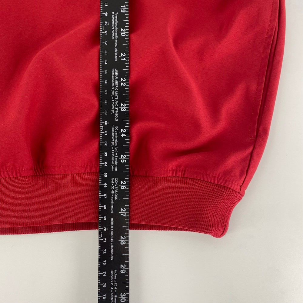 Ashworth Mens Red US Open Golf Pullover Water Wind Resistant M