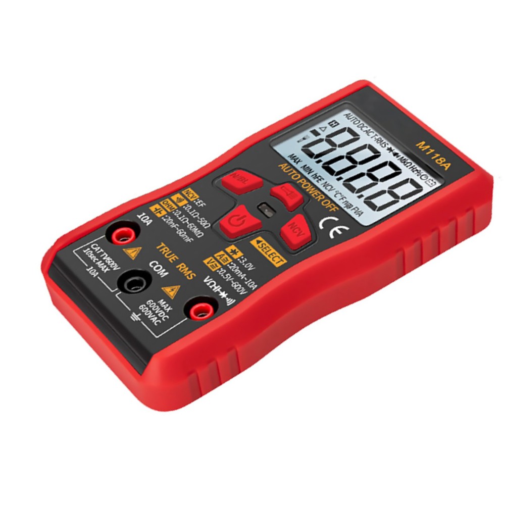 ANENG M118A 6000 Count Multifunktions Digital Multimeter Hand Spannungstester A