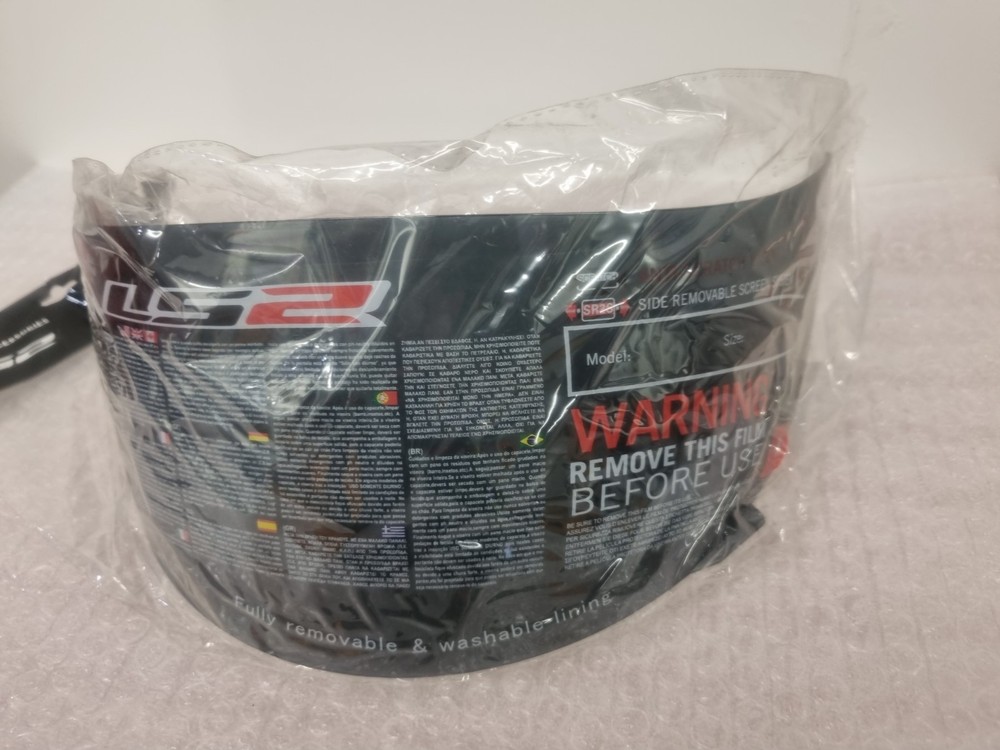 LS2 DARK TINT VISOR FOR FF369/FF384/FF351 helmets