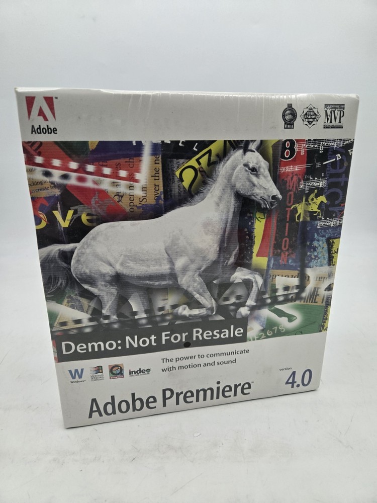 Adobe Premiere 4.0 Vintage for Windows - Sealed