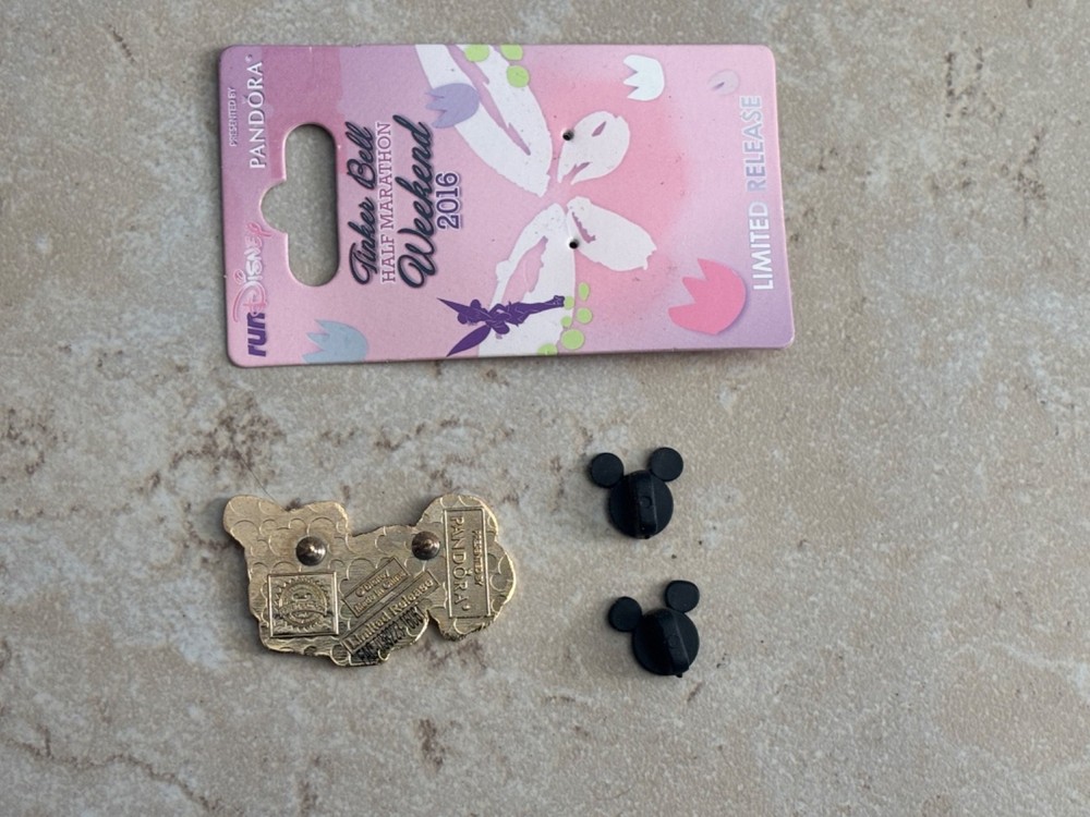 RunDisney Tinker Bell Half Marathon Weekend 2016 Pixie Dust Challenge Pin