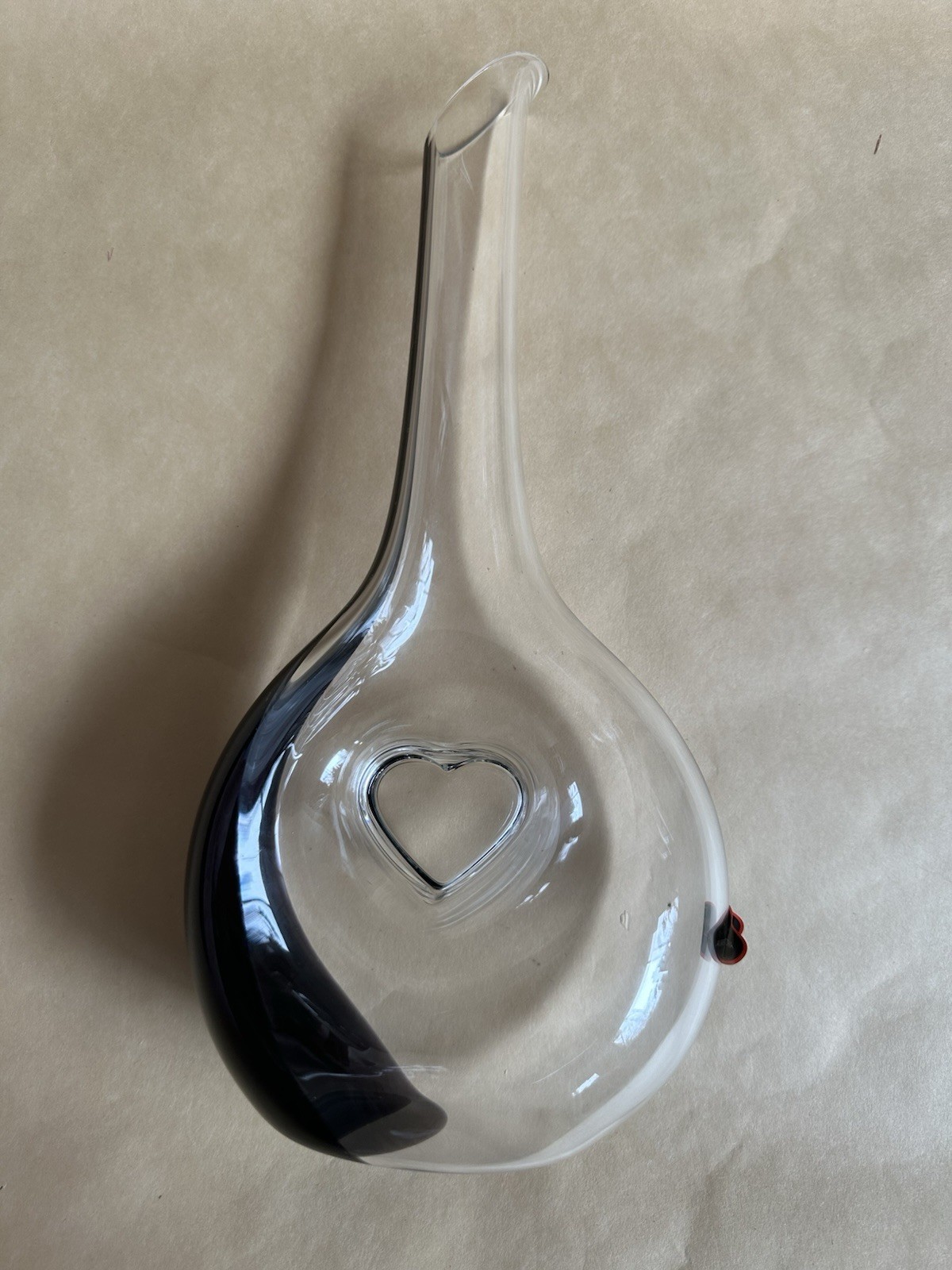Riedel Wine Decanter, One Size, Clear Black Tie Bliss
