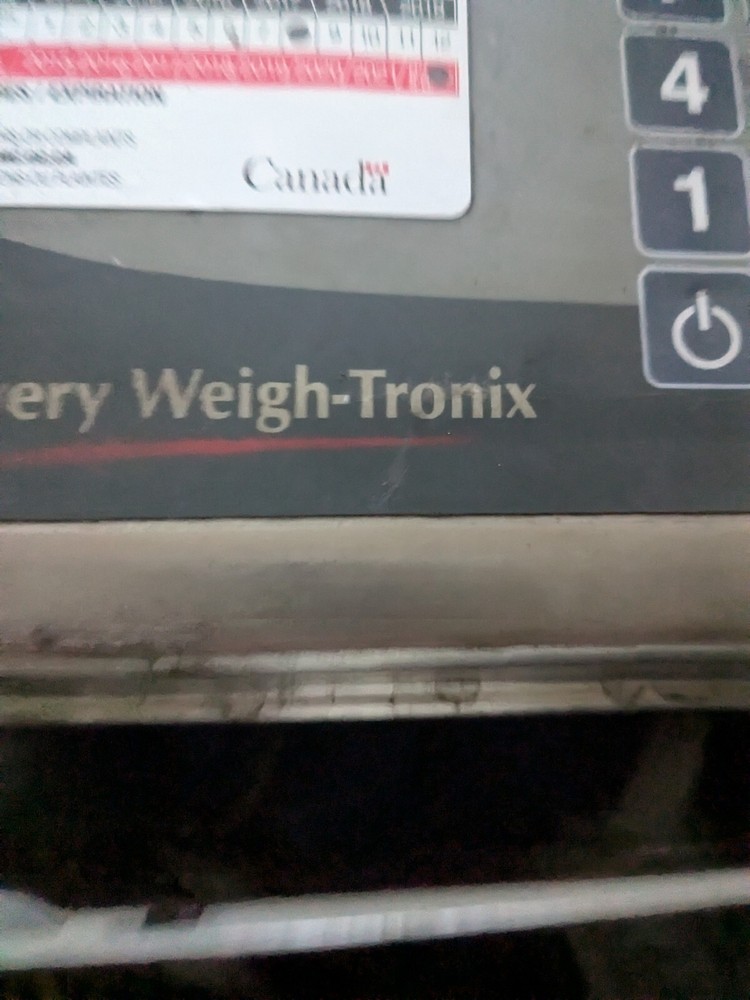 Avery Weigh-Tronix Digital Weight Scale Indicator Head Working