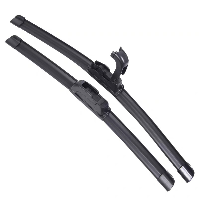 Pair Windshield Wiper Blades J-hook Quality 26" & 16" Inch Bracketless Frameless