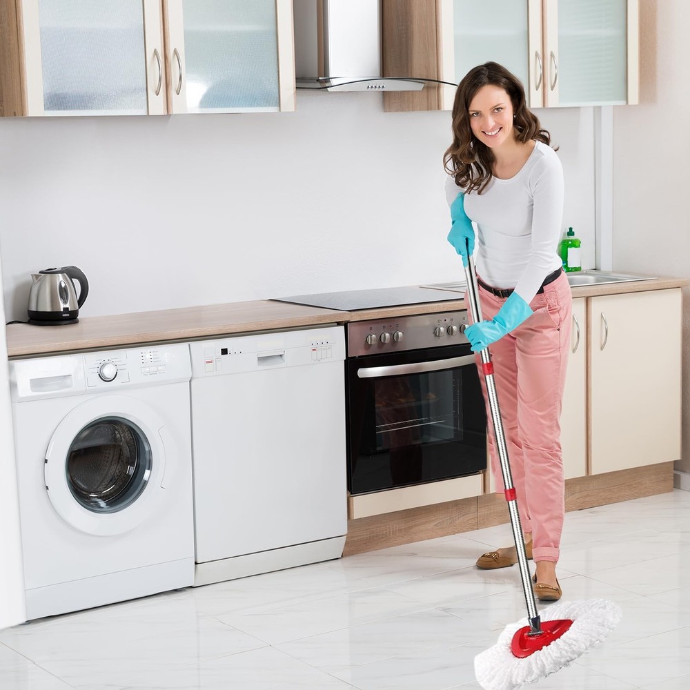 Spin Mop Replacement Handle 30" - 58" Adjustable Ocedar Compatible Screw Joint