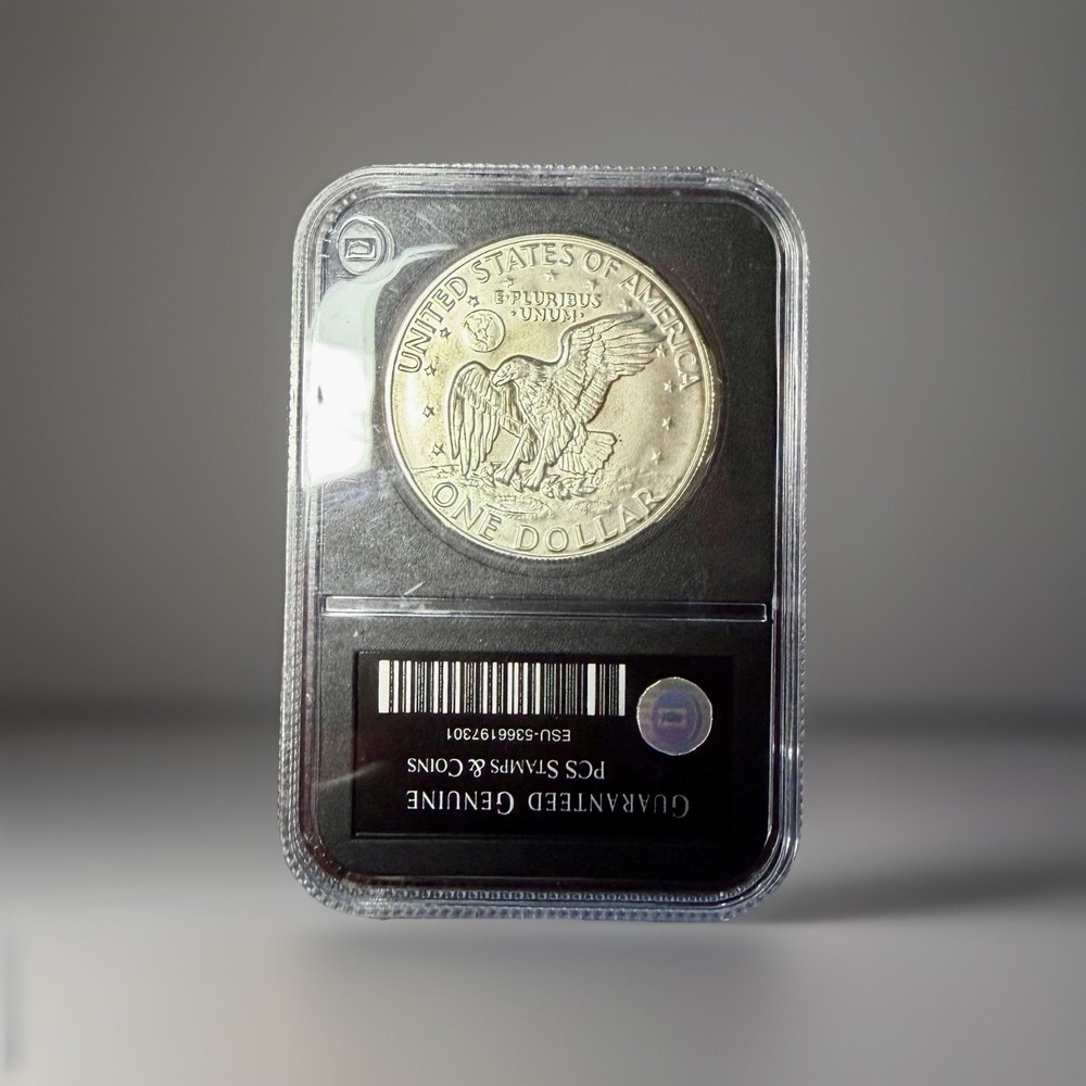 1973-S Eisenhower "Ike" Silver Dollar 40%