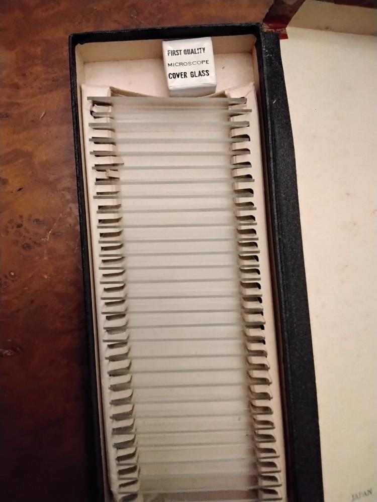 ATCO NEW CLEAR MICROSCOPE SLIDES, 30 EACH WITH COVERS