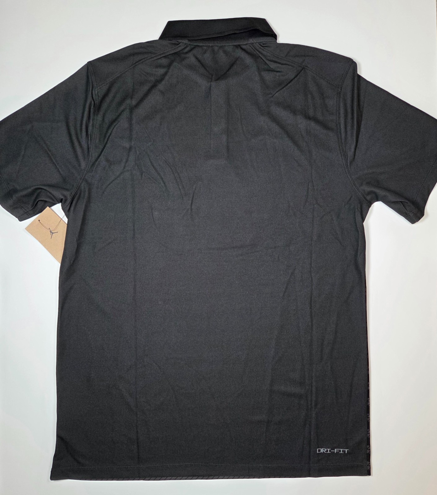 JORDAN DRI-FIT VICTORY COACHES POLO Size XL - BLACK/ANTHRACITE/WHITE FN6924-010