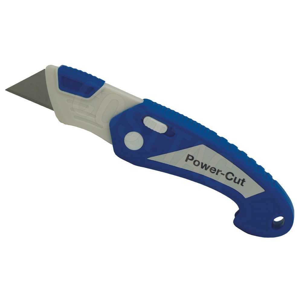 4-Pack Folding Utility Knife Box Cutter, Quick Change Blade with Lock Blade