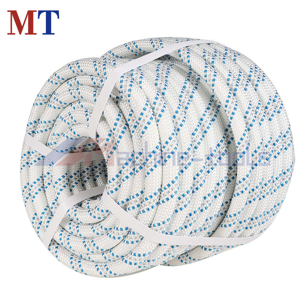 5/8" × 150' Pulling Rigging Line Double Braid Nylon Polyester Arborist Bull Rope