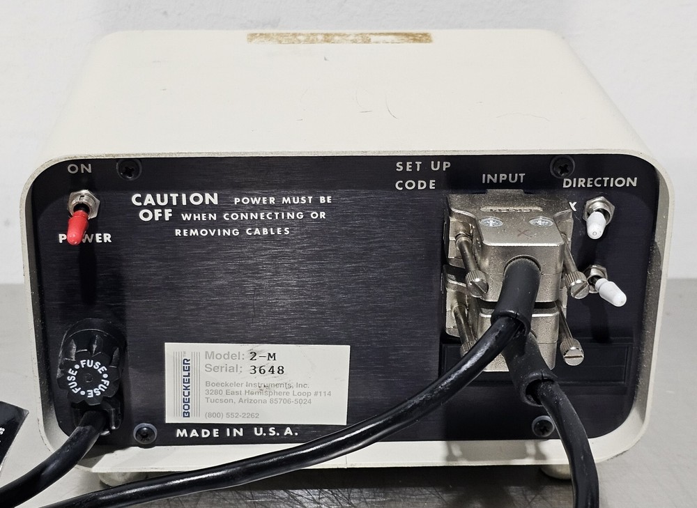 Microscope Stage with RSF Encoders and a Boeckeler Microcode II Digital Readout