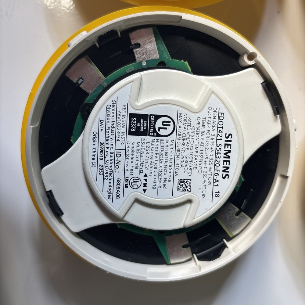 Siemens FDOT421 Multi-Sensor Smoke Detector