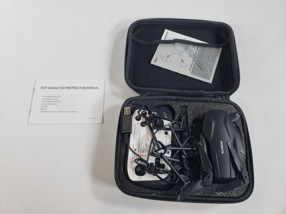 Drone with Camera 1080P HD FPV Foldable Drone Quadcopter with Case - Used