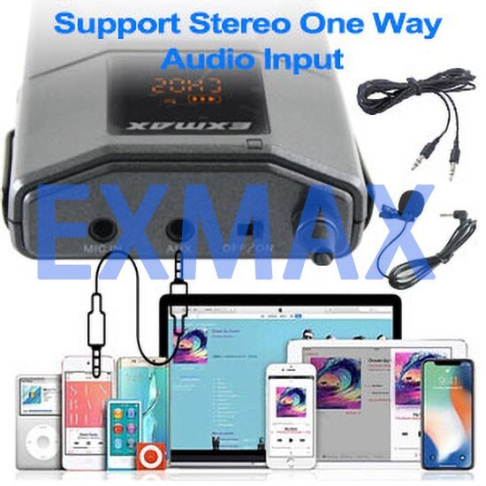 EXMAX EX-938 Wireless VoiceTransmission Tour Guide System One unit Transmitter