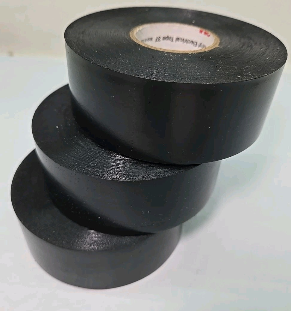 3 Pack-ROLLS 3M Vinyl Electrical Tape #37-1-1/2 in x 108' 36 Yards 1.5" 3 Rolls
