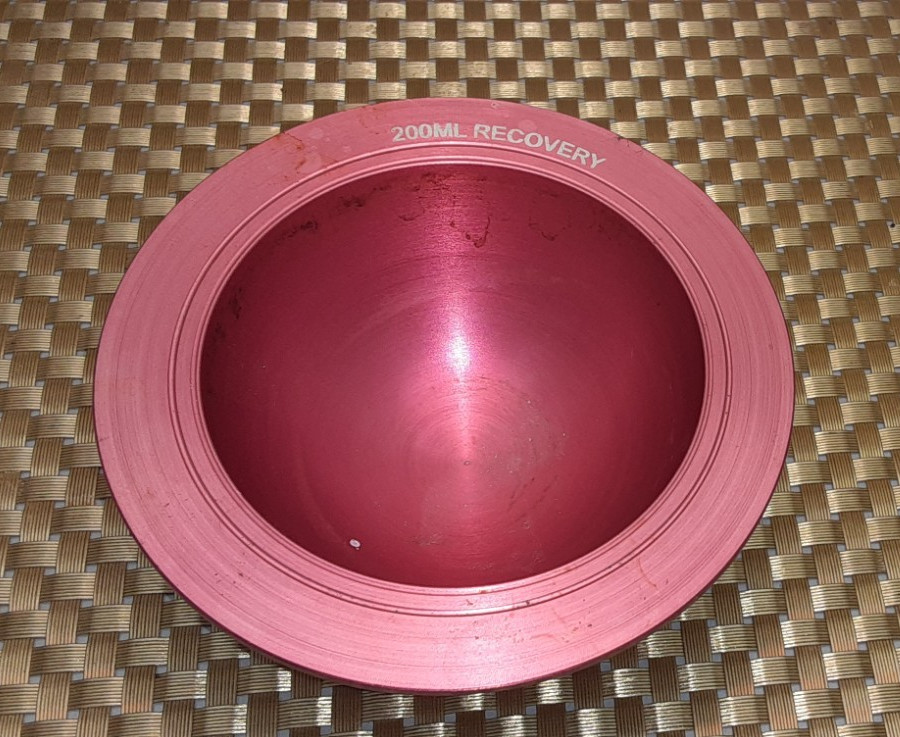 200mL RECOVERY Block Flask Insert/red (1)  130925