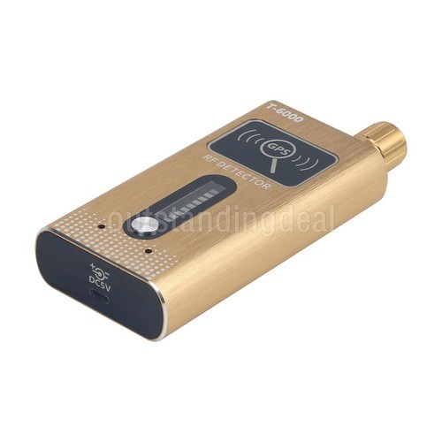 Powerful GPS Detector Wireless Camera Finder Bug Detector GPS Tracker Gold New