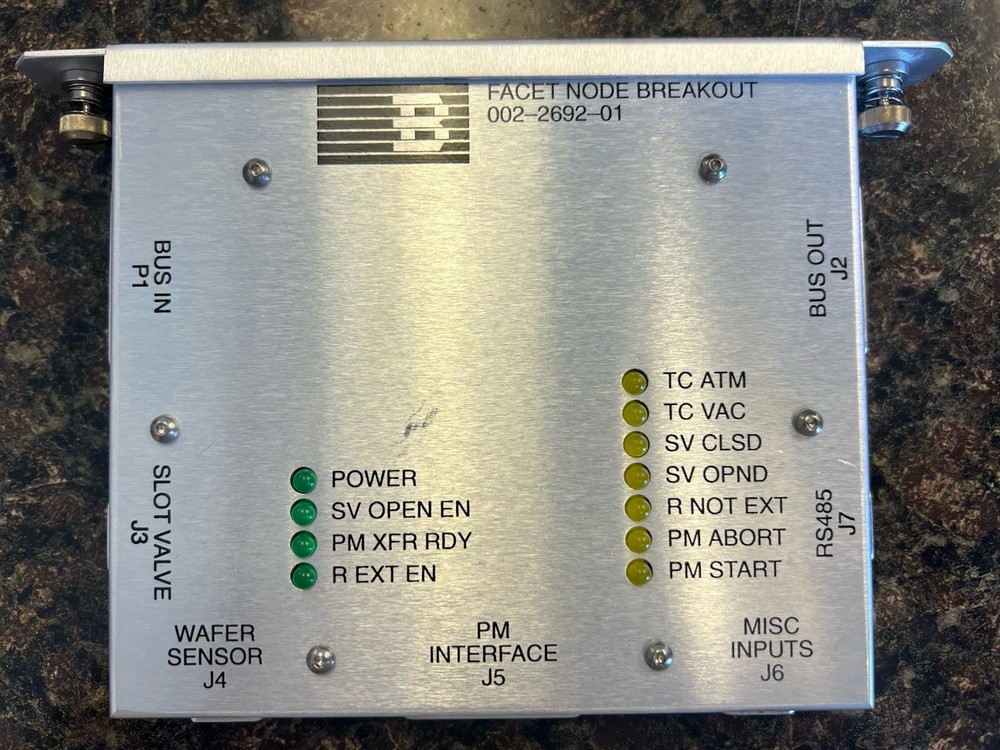 BROOKS 002-2692-01 SERIAL COMMUNICATIONS MODULE