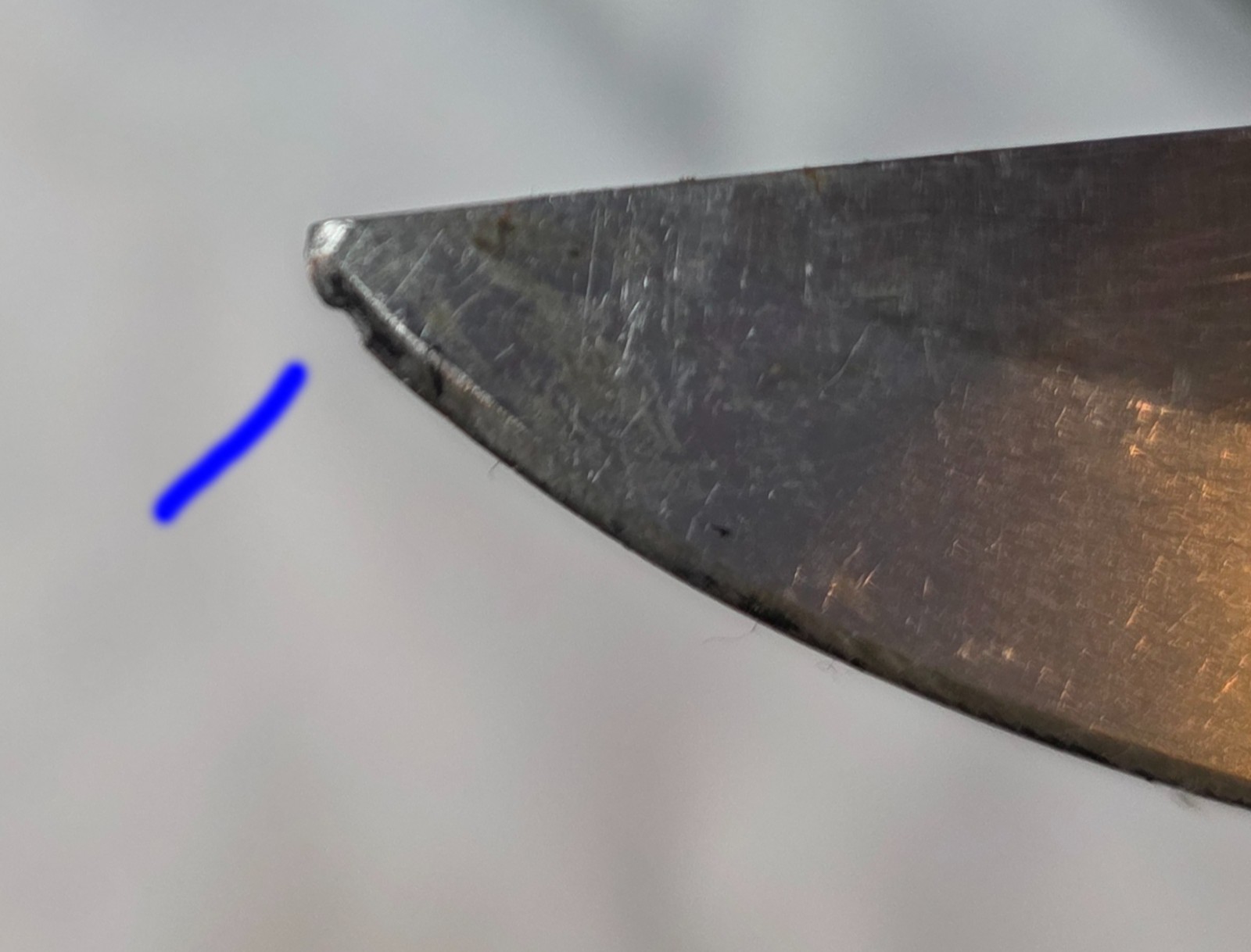 3 7/8" Long Buck Alpha Hunter 277T BOS AT-34 Folding Knife & Sheath, Used