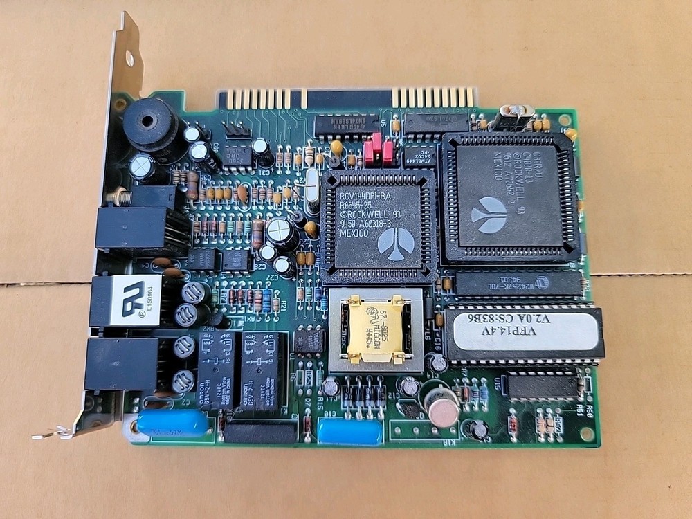 Zoom Voice FAXMODEM VFP 14.4V CARD UNTESTED