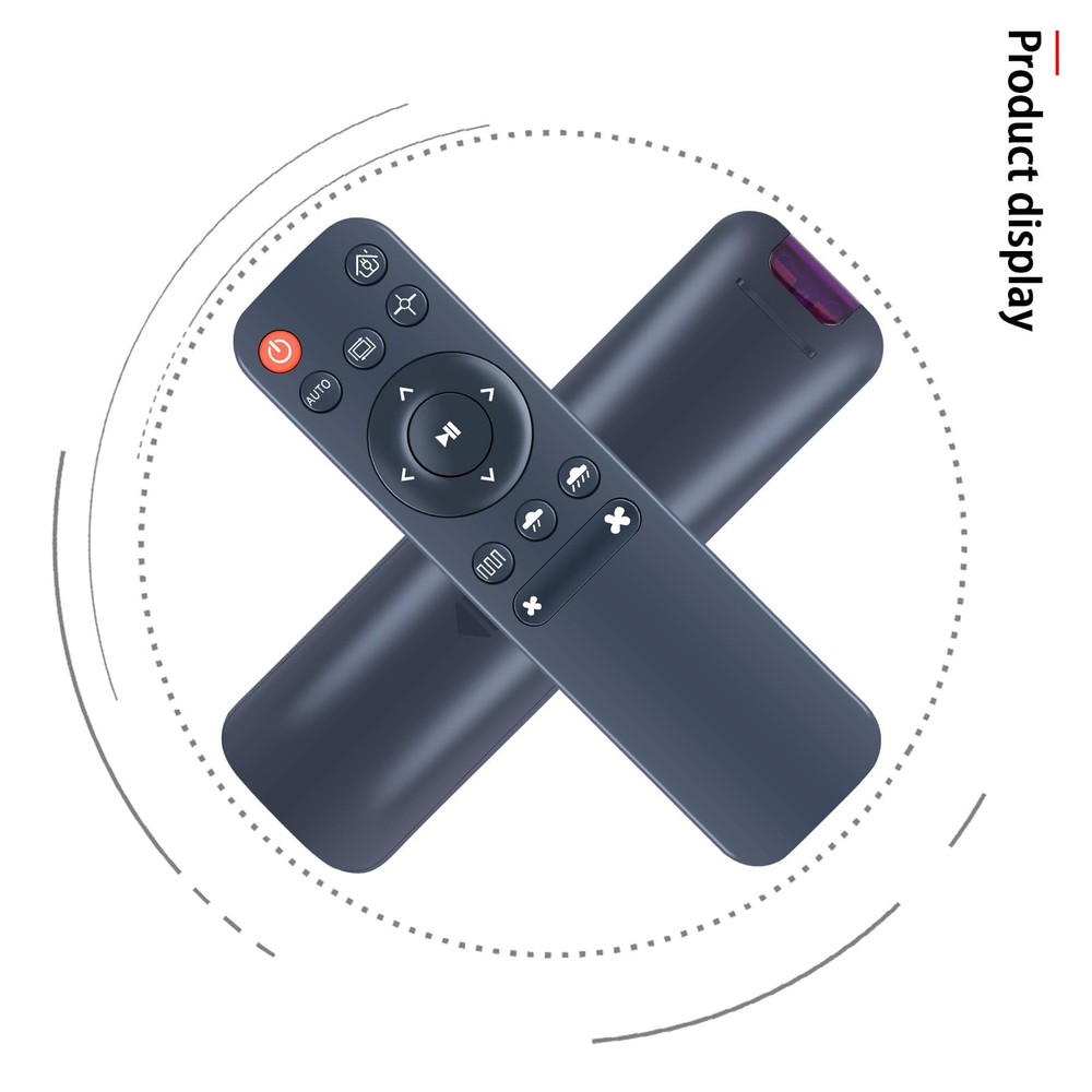 Replacement Robot Vacuum and Mop Combo Remote Control Compatible with black